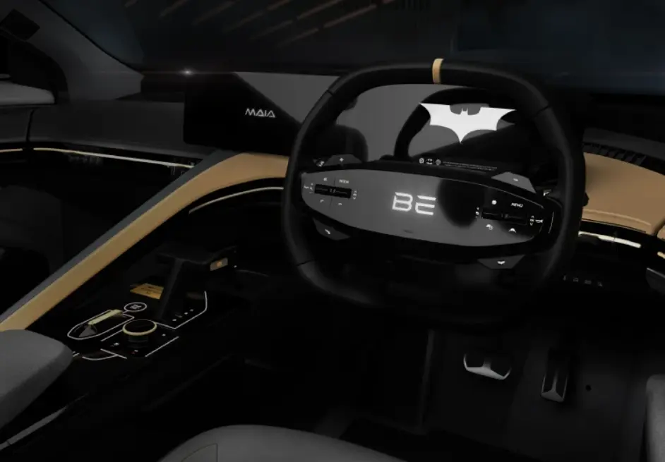 Mahindra BE 6 Batman Edition interior